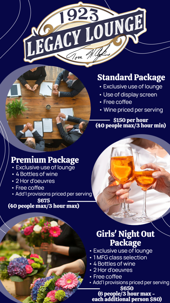 Legacy Lounge, Event Venue
